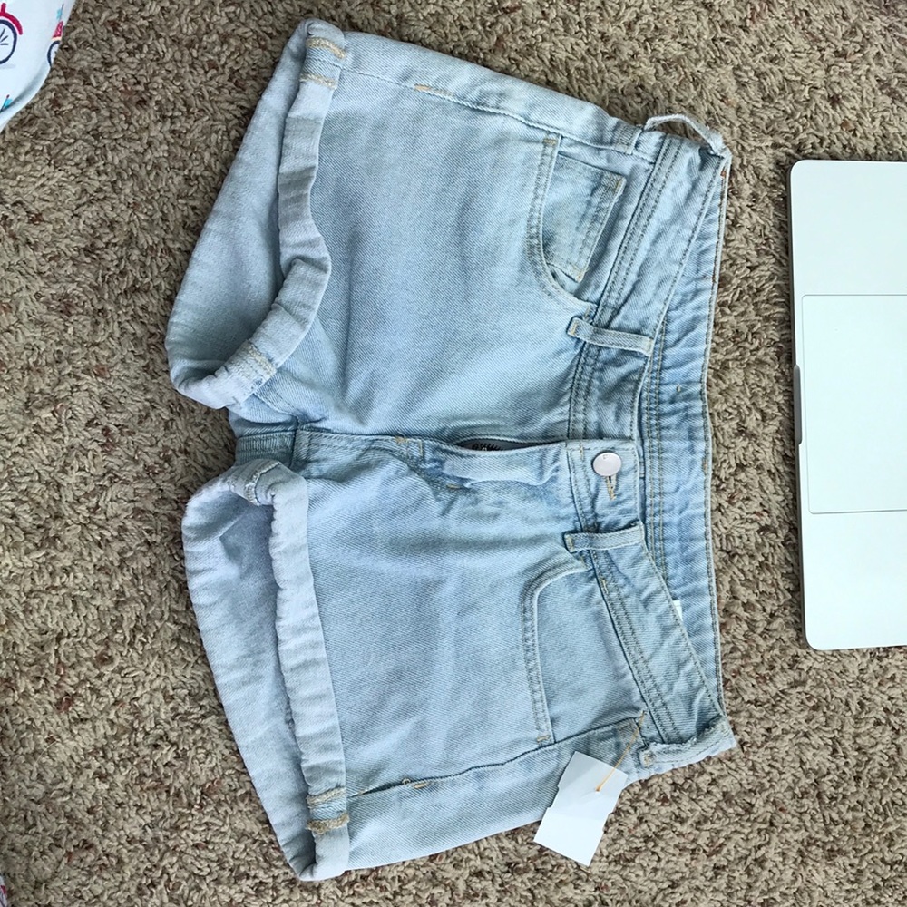 High waisted Jean Shorts